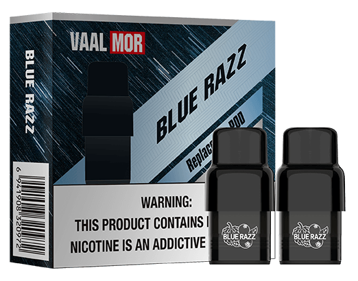 Package of VAAL MOR vape kit-FLAVORED POD PACKAGE